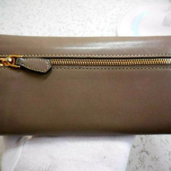 Prada Dark Taupe Or 'argilla' 'city Calf' Line - Picture 4 of 8